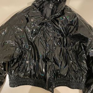 Forever 21 Holographic Puffer